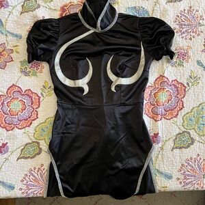 Black and Silver Costume